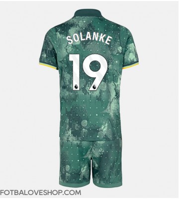 Tottenham Hotspur Dominic Solanke #19 Dětské Alternativní Dres 2024-25 Krátký Rukáv (+ trenýrky)